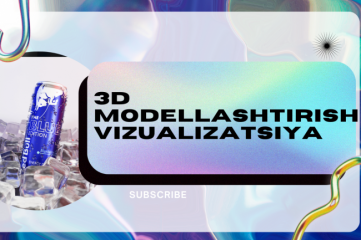 3D modellashtirish, 3D vizualizatsiya 