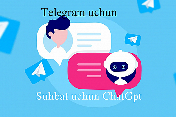 Bot-Telegram uchun ChatGpt. Chatbot orqali Chat-guruhni faollashtiring