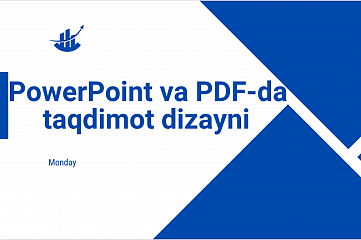 PowerPoint va PDF-da taqdimot dizayni