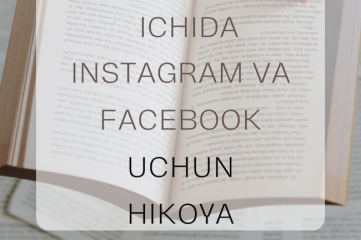 Instagram va Facebook uchun Hikoya yasab beraman 