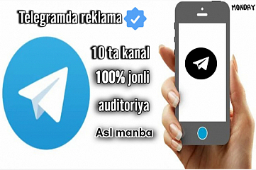 Telegramda reklama sotib olish, kanallarni tanlash, kanal reklamasi