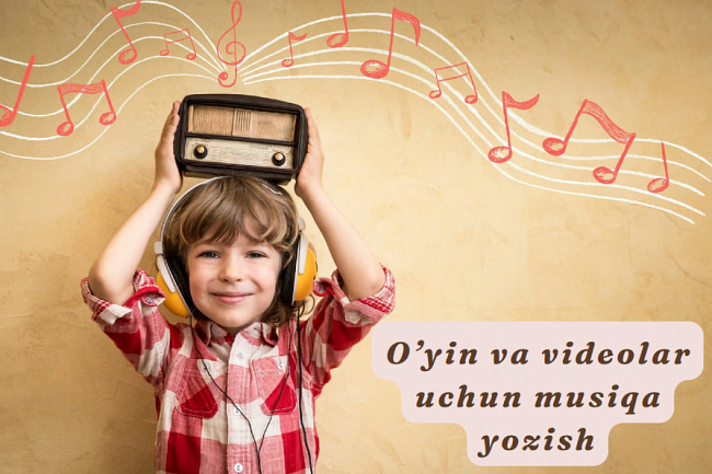 Oyin va videolar uchun musiqa yozib beraman