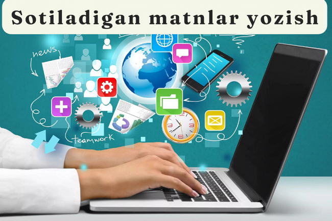 Mavzu boyicha sotiladigan matnni yozib beraman-Internet va texnologiya