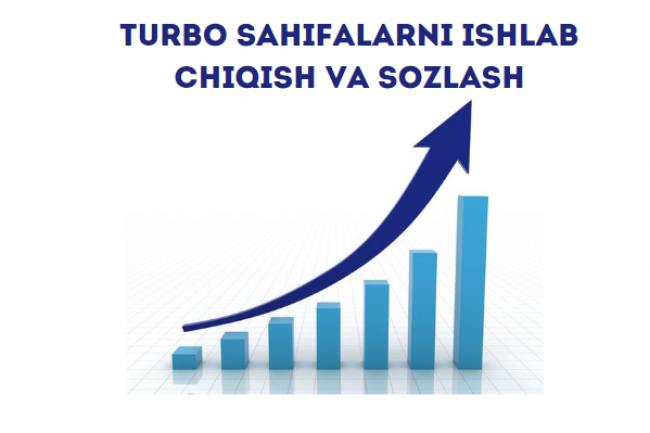 Turbo sahifalarni ishlab chiqish va sozlash