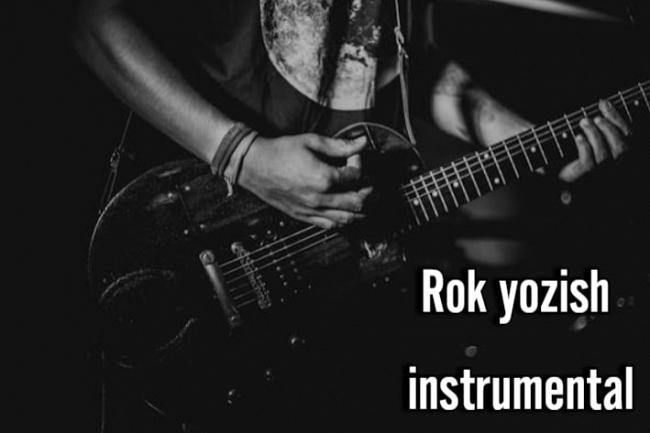Buyurtma berish uchun rok instrumental yozib beraman