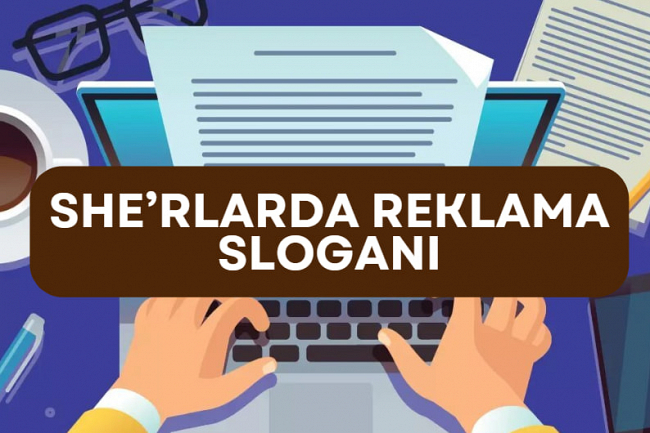 Sherlarda reklama sloganini yozib beraman