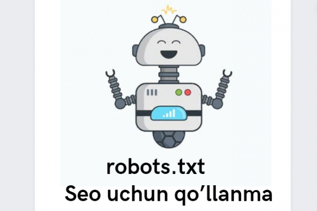 robots.txt va sitemap.xml yarataman yoki qayta sozlayman