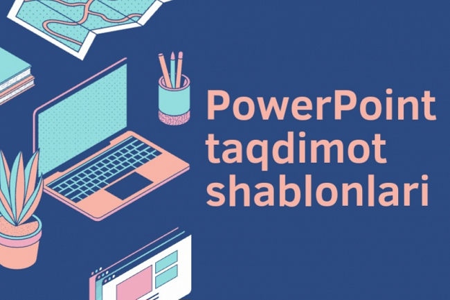 Korporativ uslubdagi PowerPoint taqdimot shablonlari