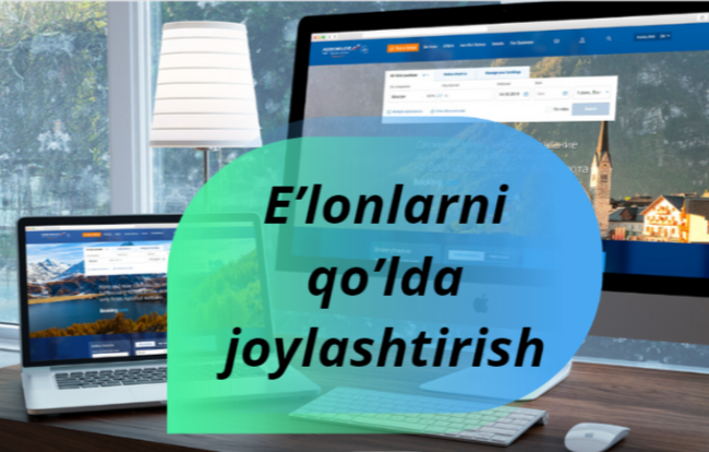 Elonni 60 doskaga qolda joylashtirish +Bonus