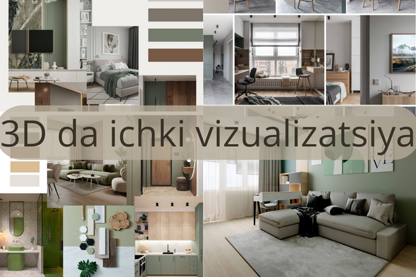 3D da ichki vizualizatsiya