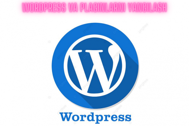 Wordpress va plaginlarni yangilash