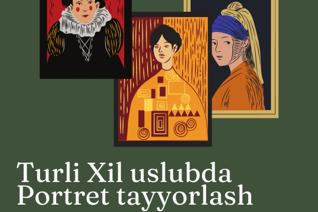 Har qanday uslubdagi fotosuratdan portret