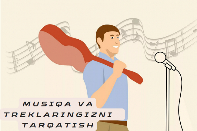 Musiqa va treklaringizni raqamli maydonlarga tarqatish