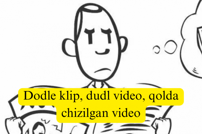 Dodle klip, dudl video, qolda chizilgan video