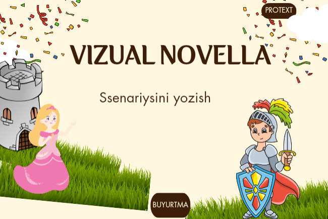 Vizual novella uchun ssenariy yozish