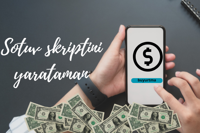 Sotuv skriptini yaratish