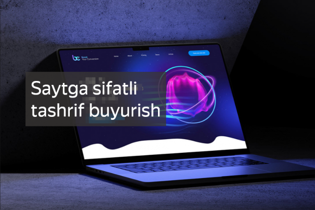 Saytga sifatli tashrif buyurish