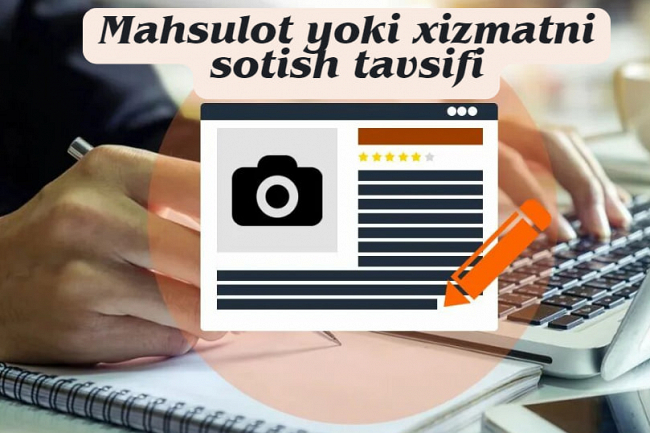 Mahsulot yoki xizmatni sotish tavsifi
