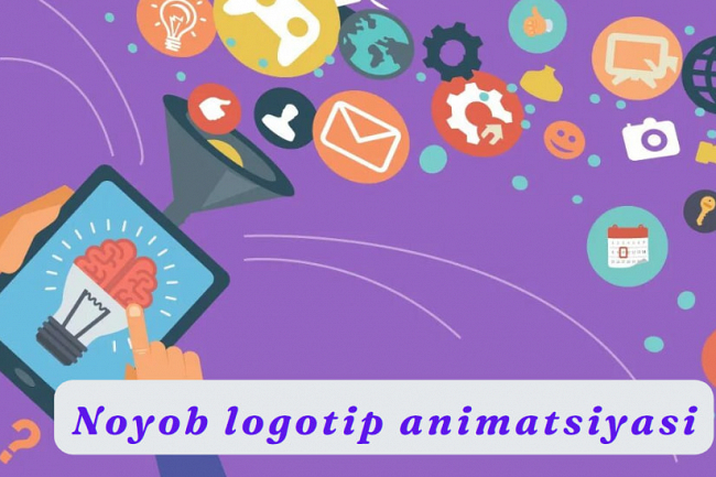 Noyob logotip animatsiyasi
