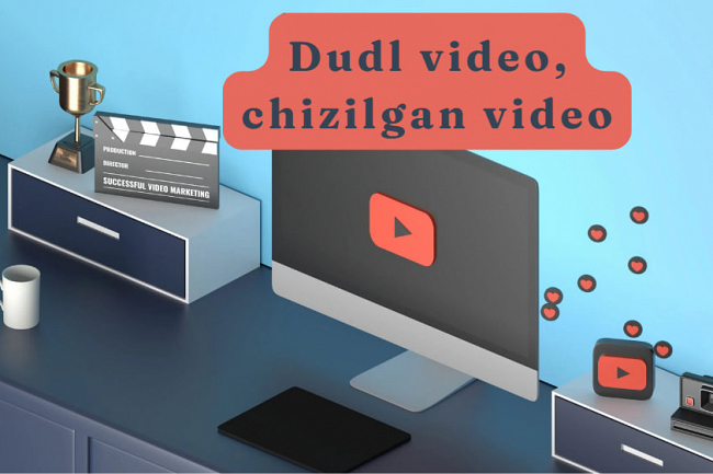 Dudl video, chizilgan video, sifatli chizilgan multfilm