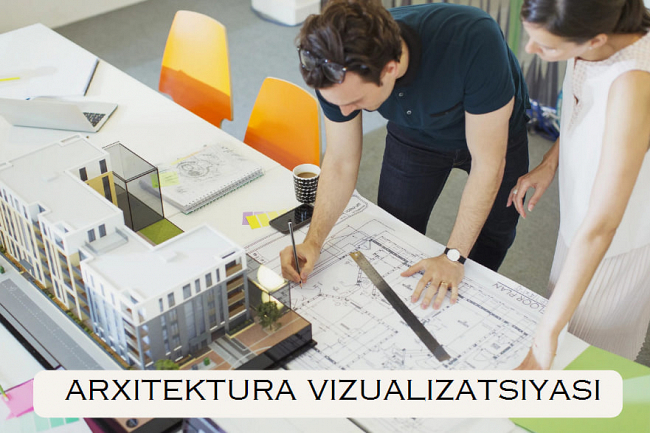 Har qanday murakkablikning arxitektura vizualizatsiyasi