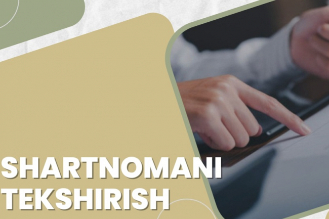 Men shartnomani huquqiy va moliyaviy xatarlar uchun tekshiraman
