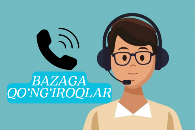 Sovuq va issiq bazalarga qongiroq, sotuvlar. 100 dialog uchun tolov