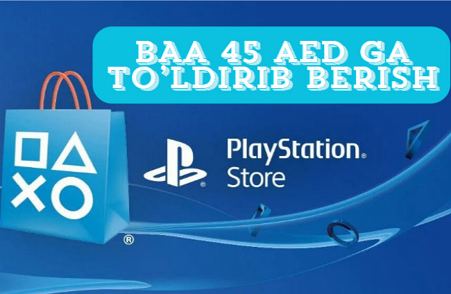 PlayStation Store BAA 45 AEDga toldirib beriladi