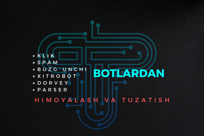 Saytni himoyalash va sozlash