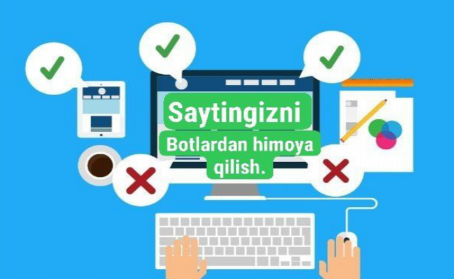 Saytingizni botlardan himoya qilish va Cloudflare-ni sozlash.