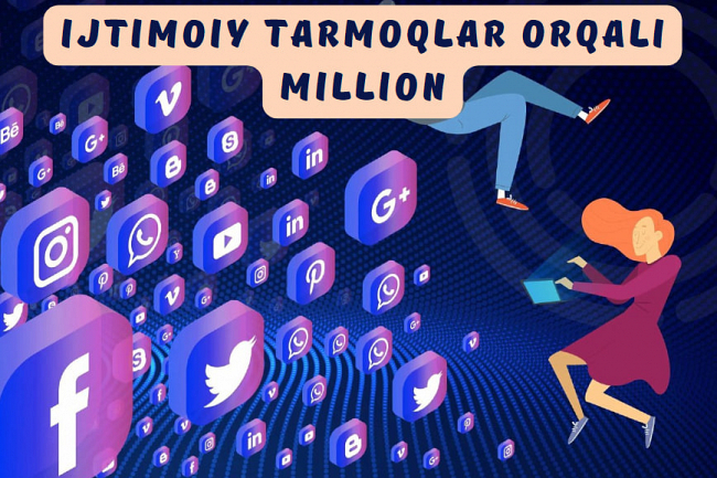 Ijtimoiy tarmoqlar orqali million