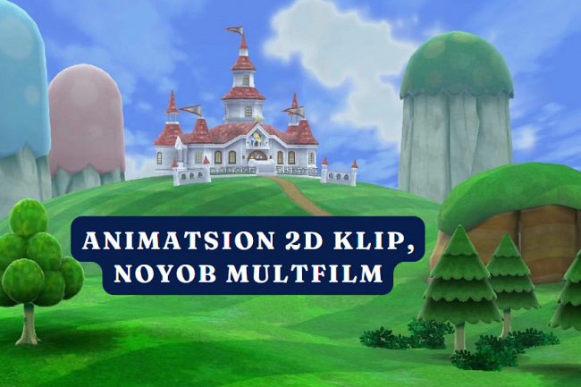 Animatsion 2D klip, noyob multfilm