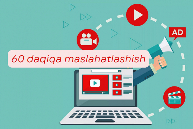 60 daqiqa haqiqiy internet-marketing mutaxassisi bilan maslahatlashish