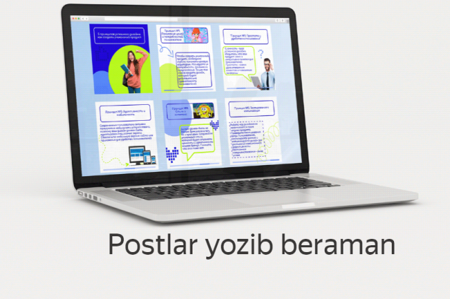 Profilingiz uchun bir qator postlar yozib beraman