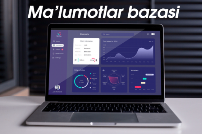 Malumotlar bazasini qolda yigish