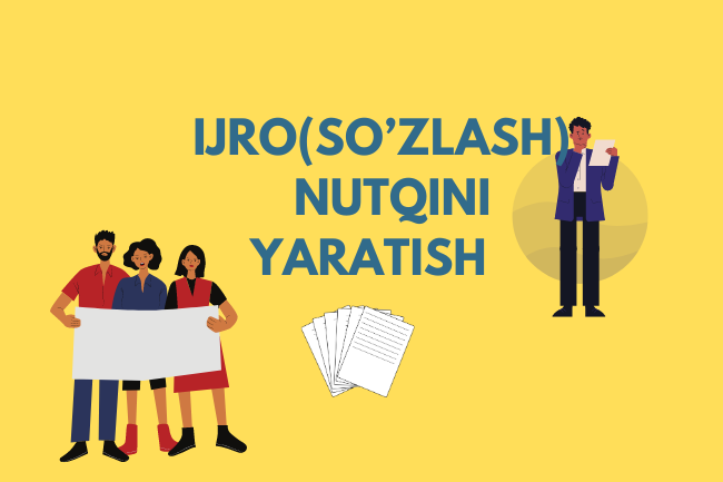 Ijro matnini yozish