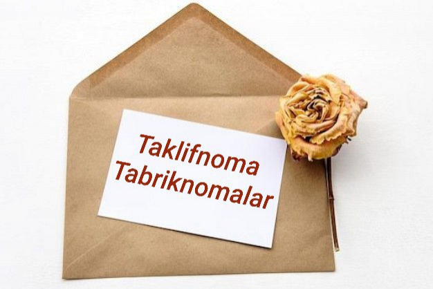 Elektron taklifnoma, tabriknoma dizaynini ishlab chiqaman