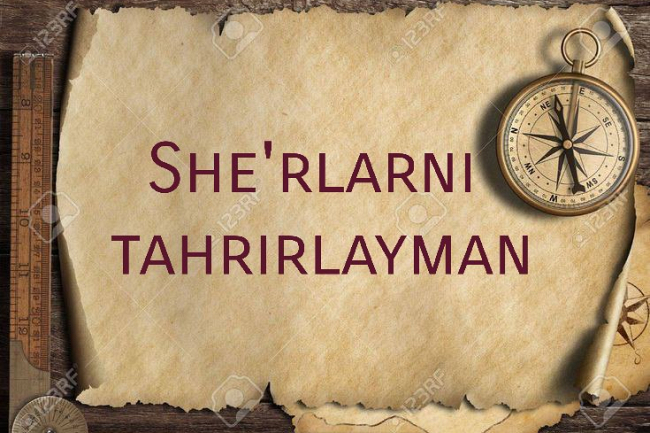 Sherlarni tahrirlayman