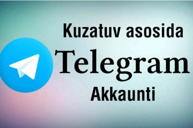 Kuzatuv asosida Telegramda akkaunt ochish