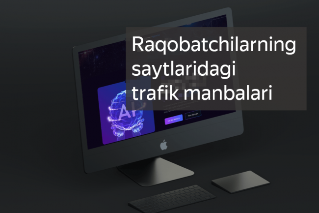 Raqobatchilarning saytlaridagi trafik manbalari