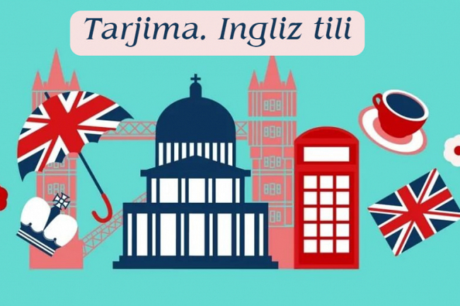 Tarjima. Ingliz tili