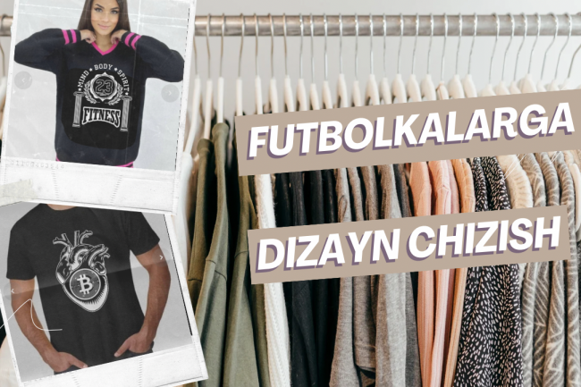 Futbolkalarga chop etish uchun rasm