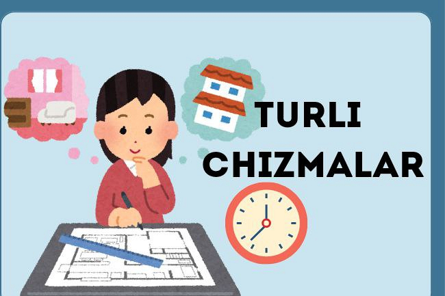 Sizning eskiz&nbsp; tarif&nbsp; rasmlaringizga asoslanib chizmalar tay