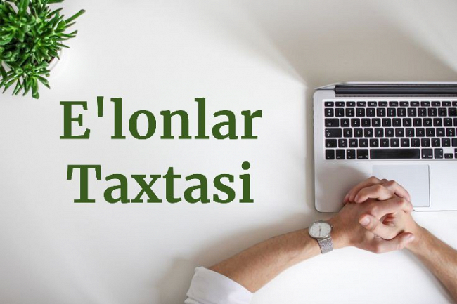 Elonlar taxtasi omboringiz boyicha reklama joylashtiraman