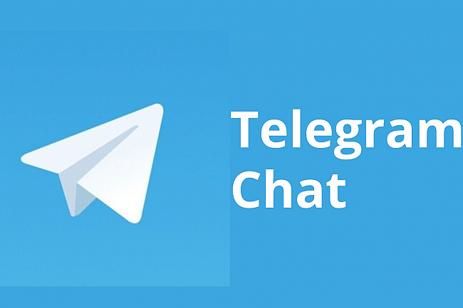 1 yildan beri ishlaydigan telegram chat sotish