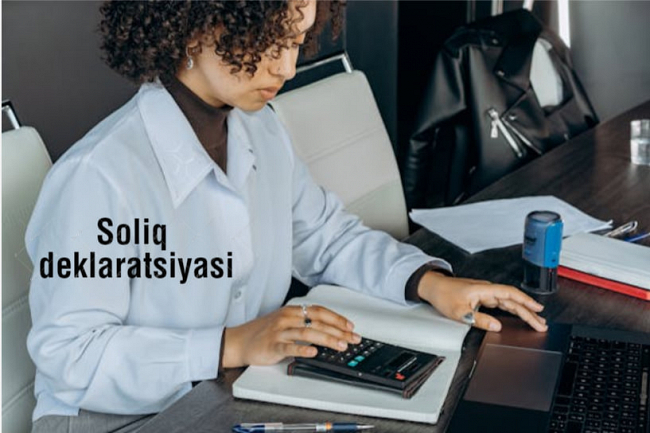 Chegirmalarni olganimdan keyin soliq deklaratsiyasini tayyorlayman