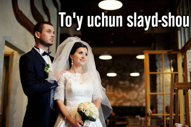 Toy uchun chiroyli slayd-shou tayyorlayman