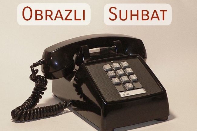 Obraz ostida telefon suhbati