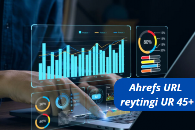 Ahrefs URL reytingi UR 45+