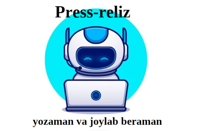 20 ta saytga press-reliz yozaman va joylab beraman